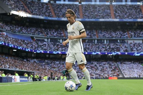 Luka Modric struggled in the defeat to Atleti.