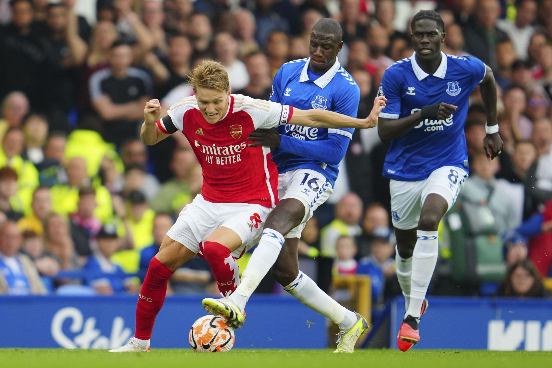 Martin Odegaard (left) is set to commit his long-term future at the Emirates.