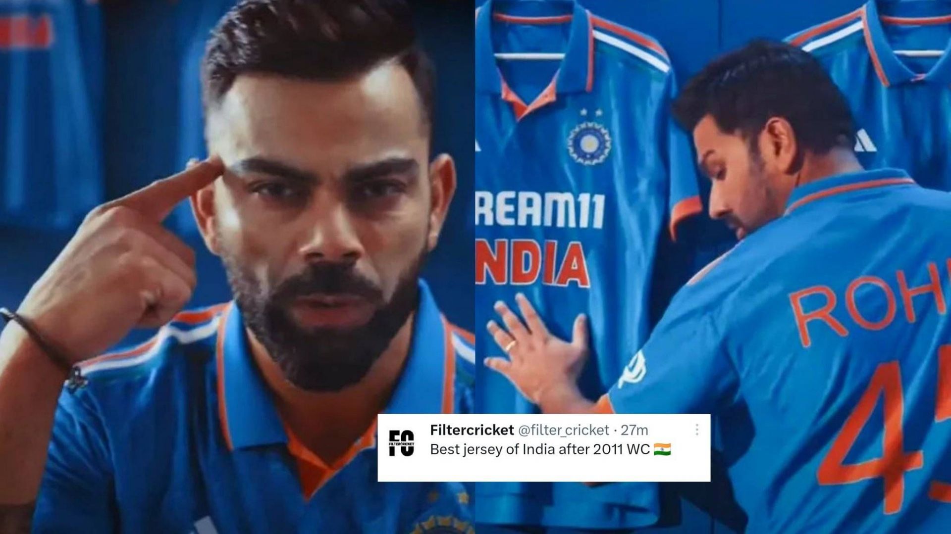 Adidas launched the new Indian kit today (Image: X)