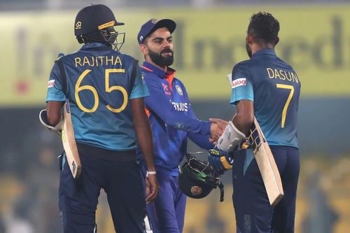 India have a better head-to-head record vs Sri Lanka in ODIs [BCCI]