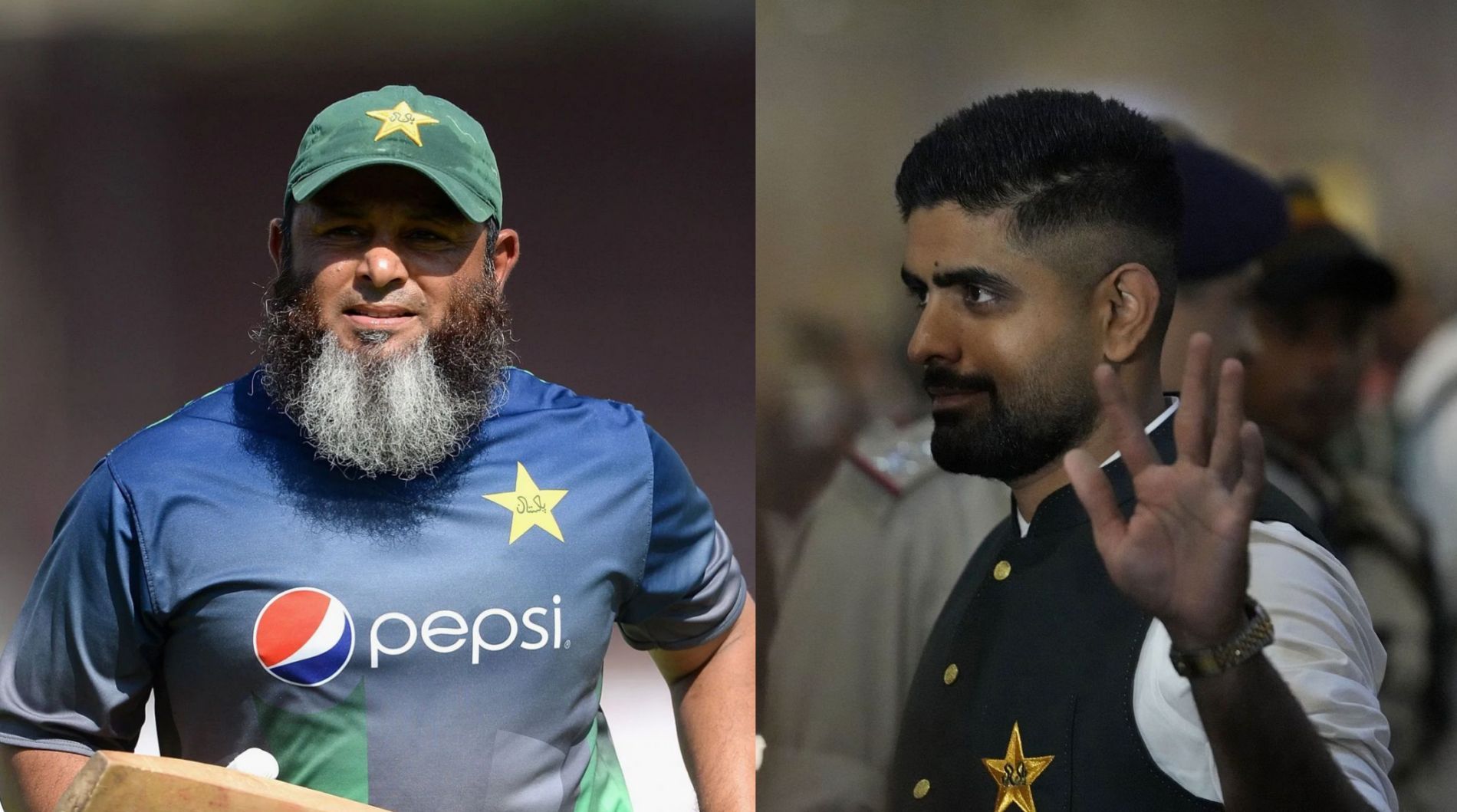 Mushtaq Ahmed, Babar Azam, Pakistan