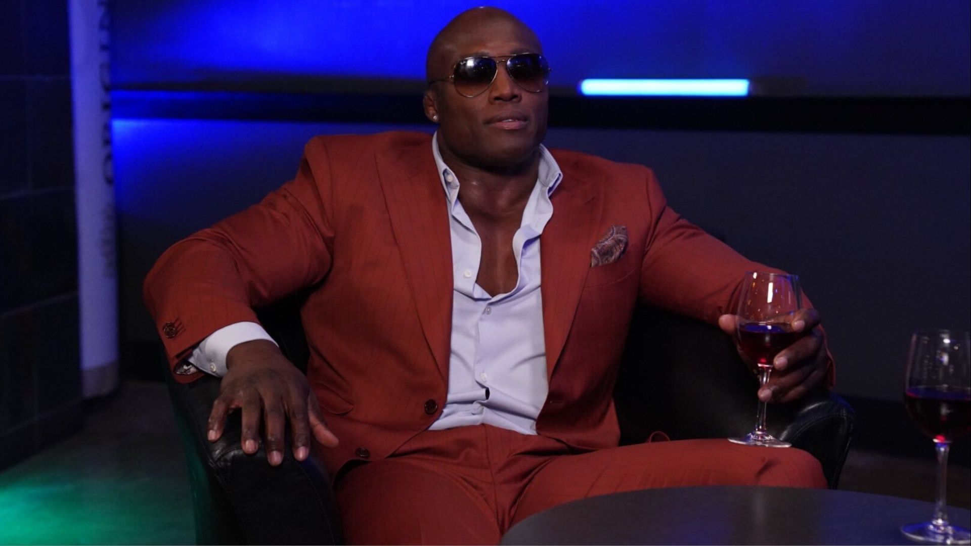 Bobby Lashley during a backstage segment on SmackDown.