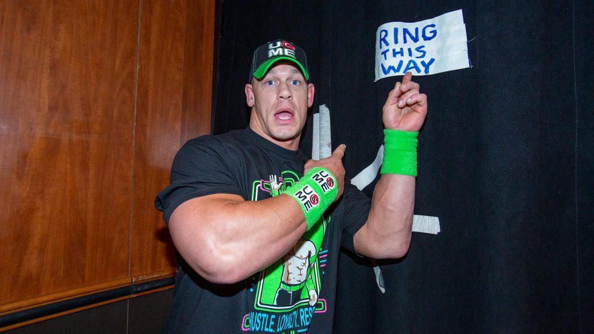 A random throwback photo of WWE Superstar John Cena