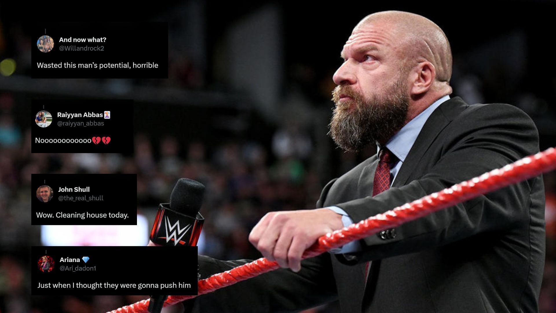 Triple H is the Chief Content Officer of WWE!