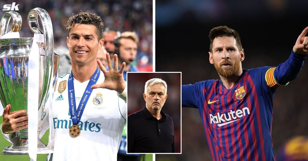 Cristiano Ronaldo over Lionel Messi for Jose Mourinho