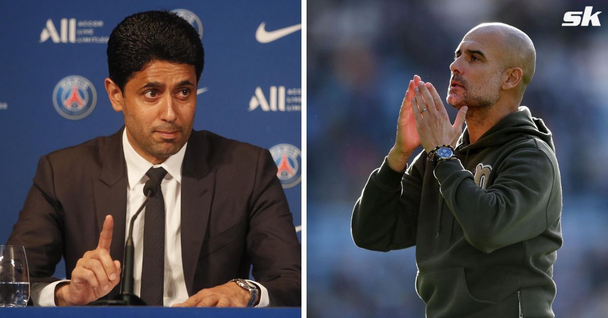 PSG president Nasser Al-Khelaifi could sanction a move to sign one of Pep Guardiola
