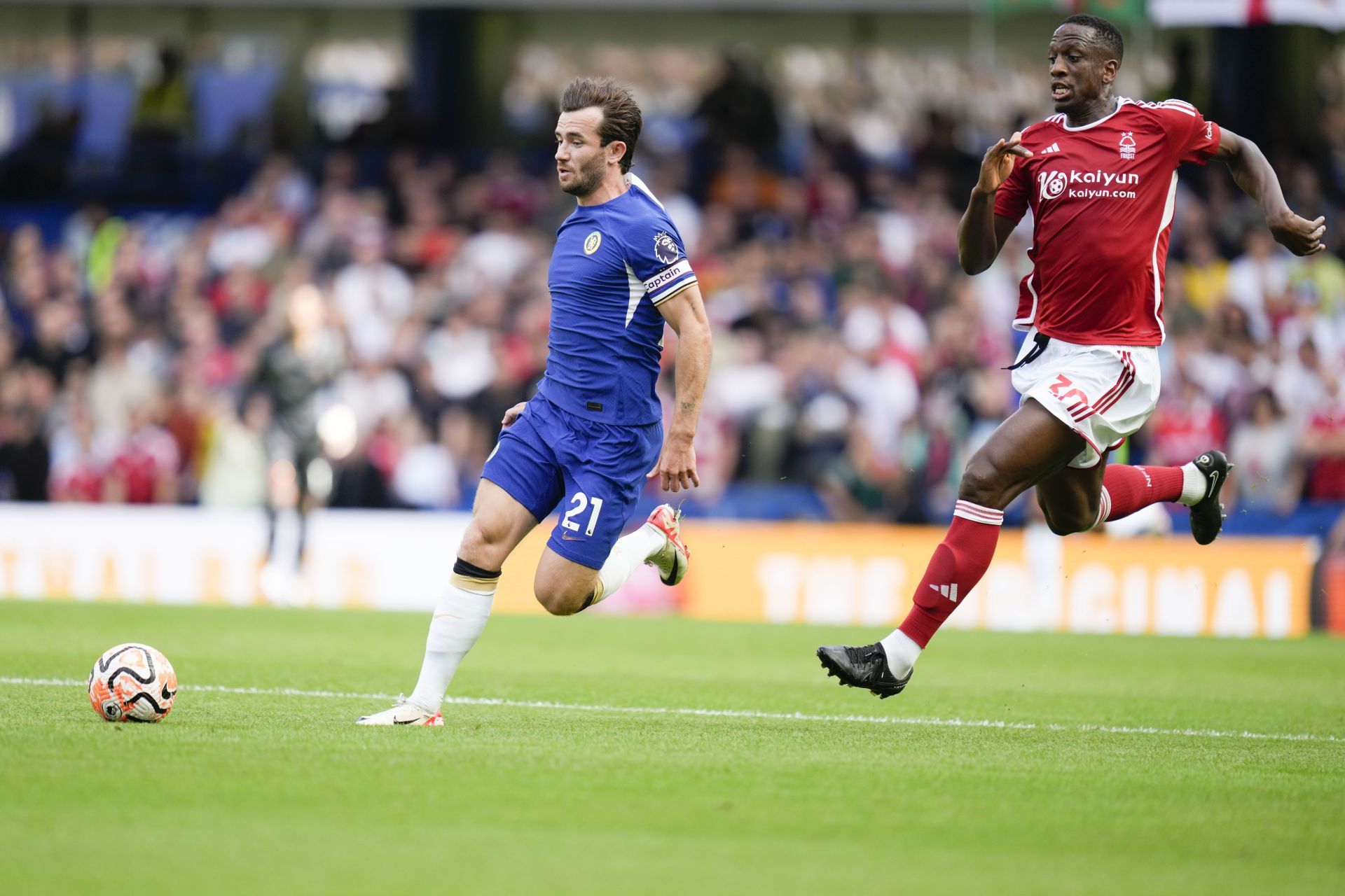 Ben Chilwell (left) has been handed a new role at Stamford Bridge this season.