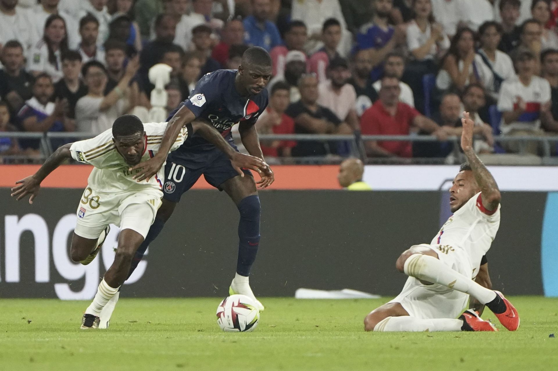 Ousmane Dembele left the Camp Nou this summer.