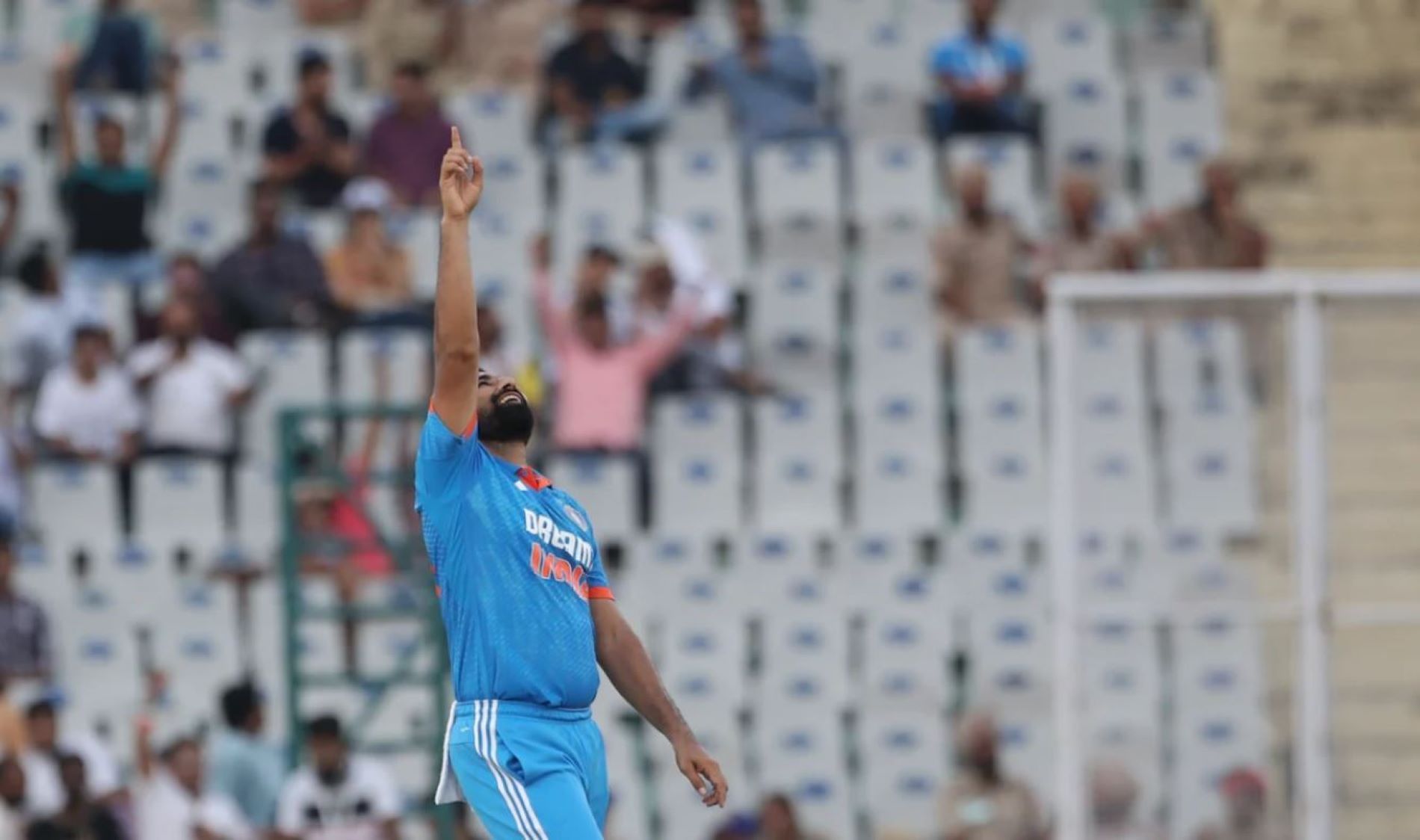 Shami proved his weight in gold on a flat Mohali wicket.