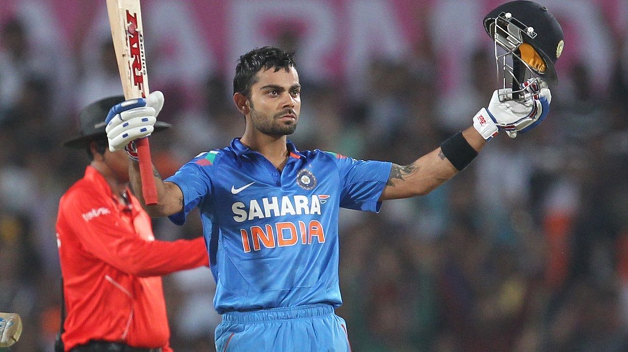 Virat Kohli smashed the fastest ton by an Indian in ODIs