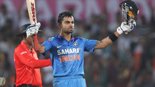 Virat Kohli smashed the fastest ton by an Indian in ODIs