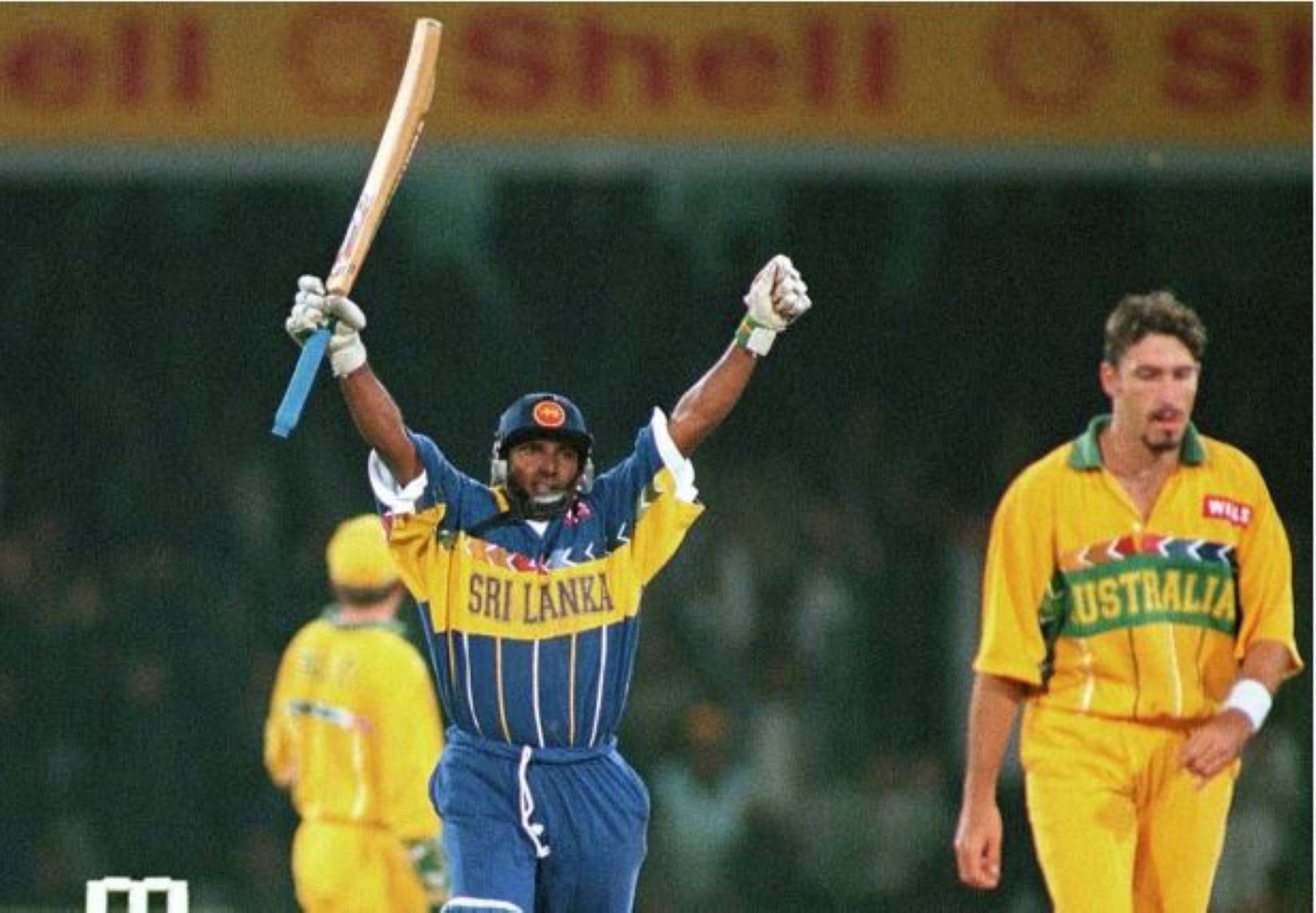 Aravinda de Silva's heroics led Sri Lanka to their first World Cup title in 1996.