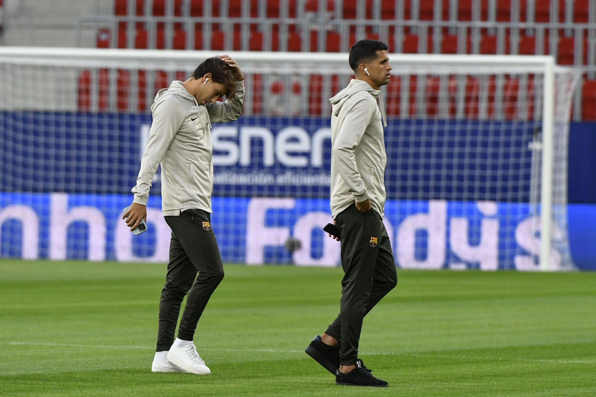 Joao Felix (left) and Joao Cancelo