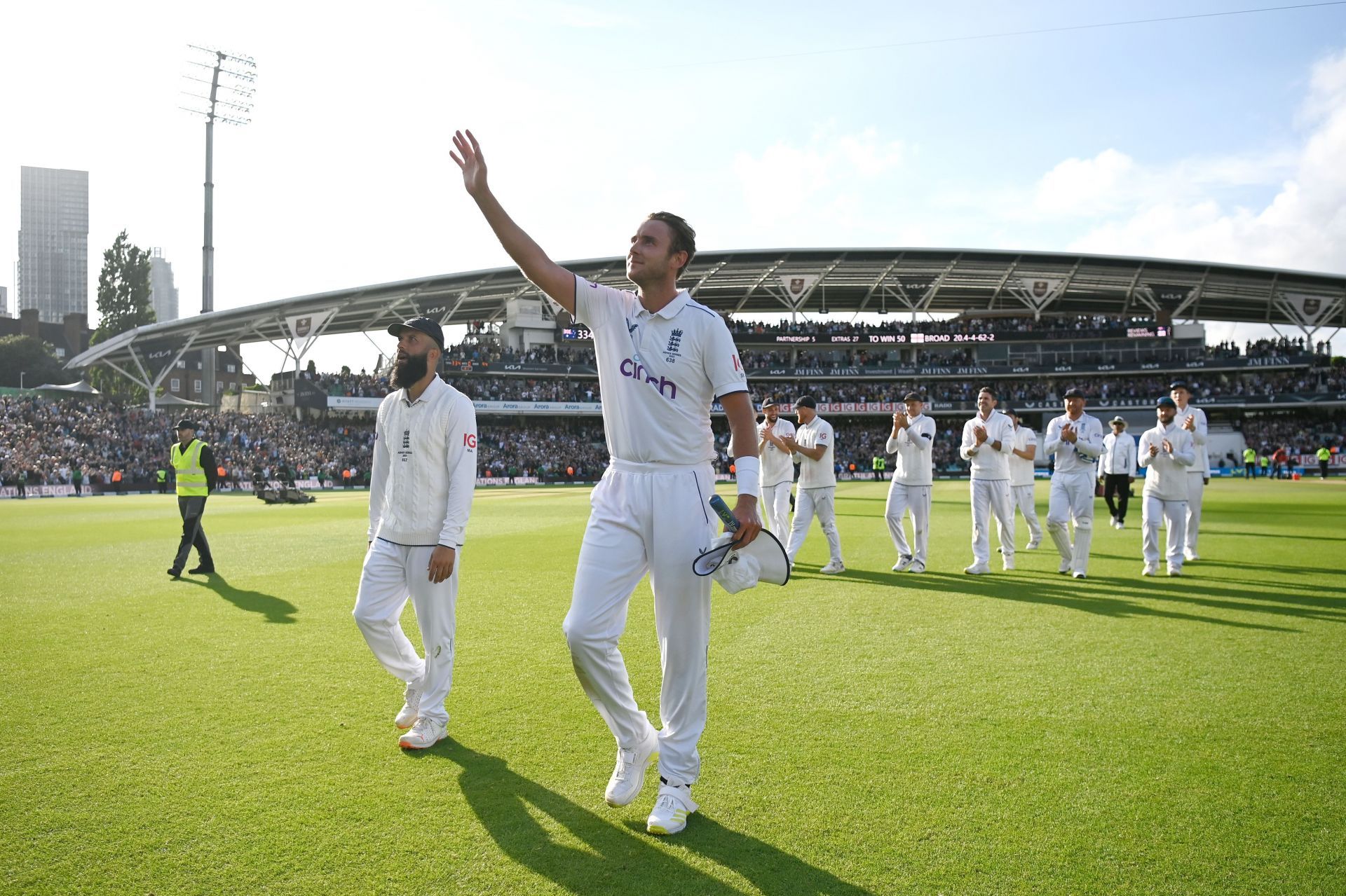 England v Australia - LV= Insurance Ashes 5th Test Match: Day Five