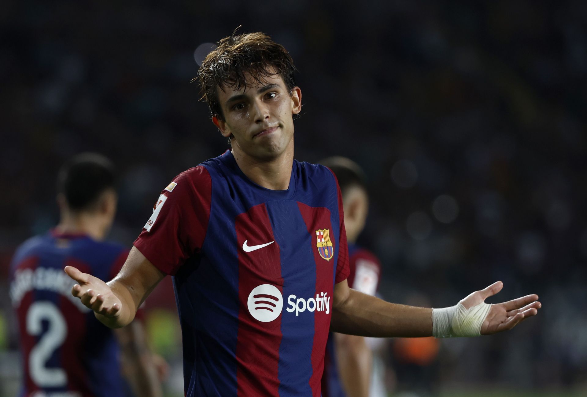 Joao Felix arrived at the Camp Nou this summer on loan