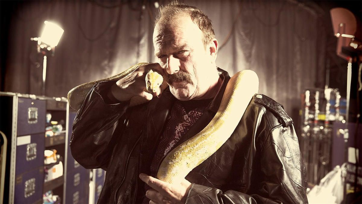 WWE Hall of Famer Jake The Snake Roberts.