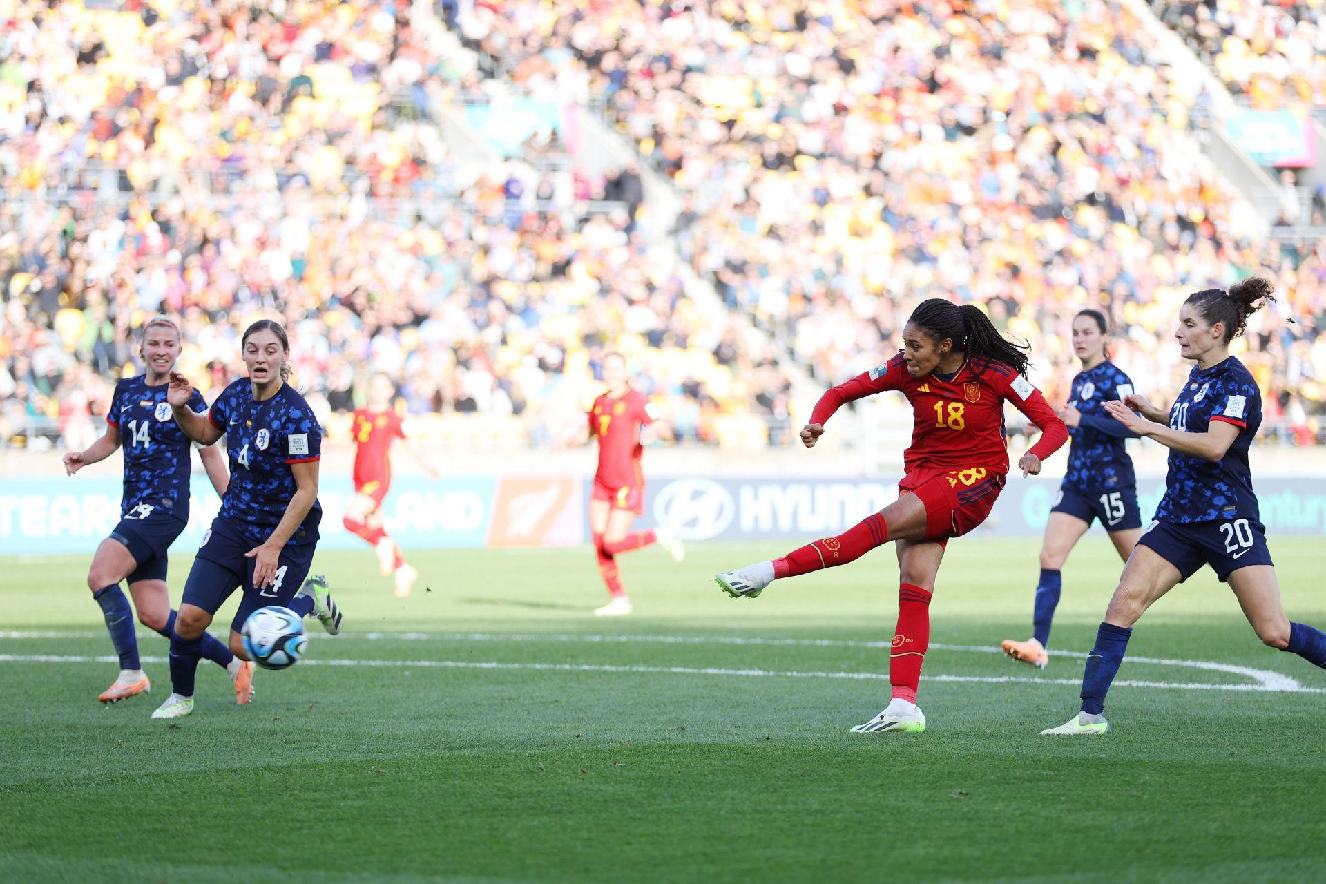 Spain v Netherlands: Quarter Final - FIFA Women