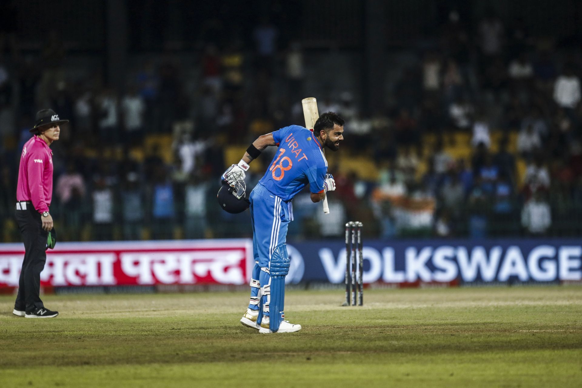 Virat Kohli completed 13,000 ODI runs on Monday [Getty Images]