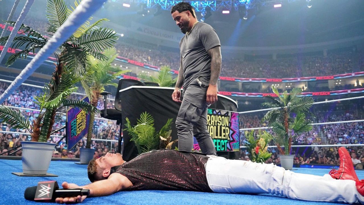 WWE सुपरस्टार्स जे उसो और ग्रेसन वॉलर 