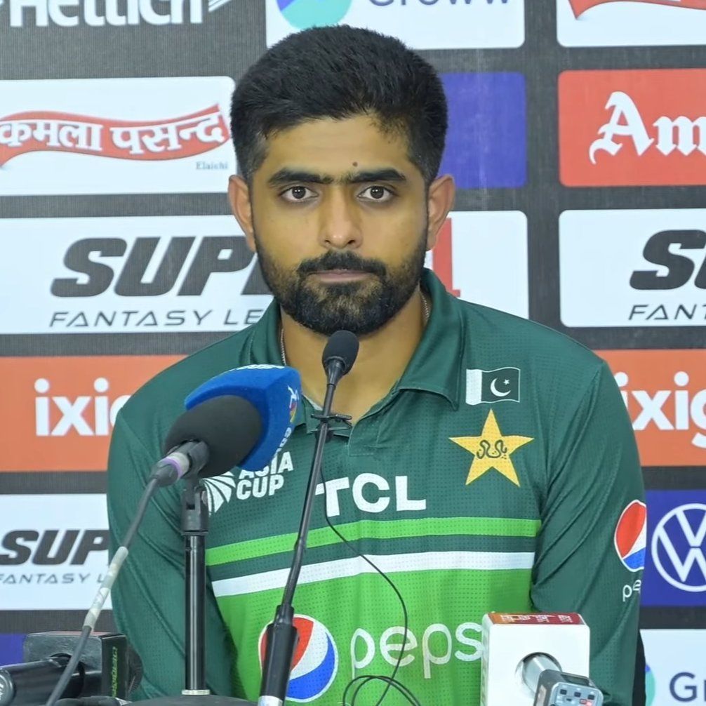 Babar Azam. (Image Credits: Twitter)