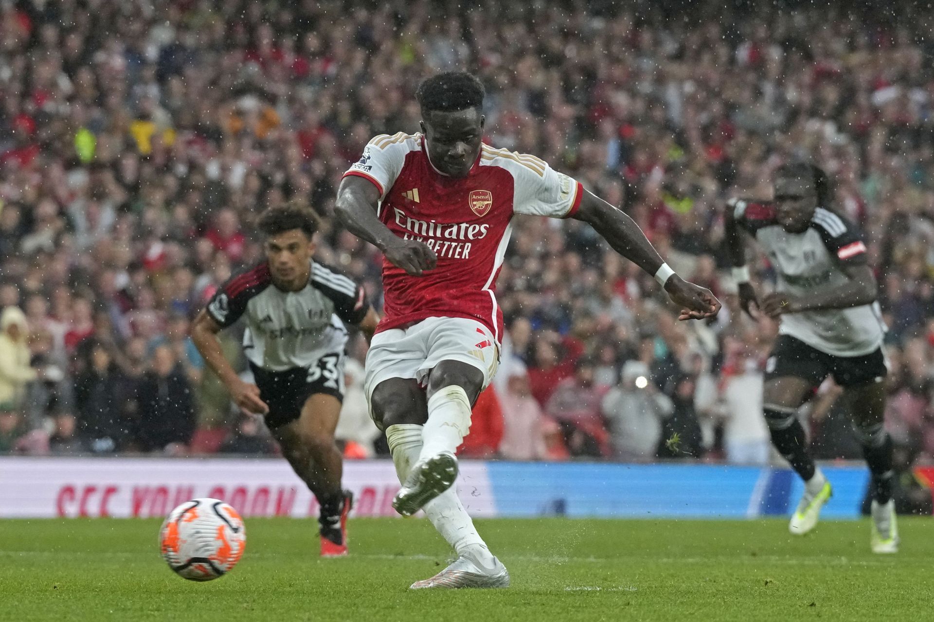 Bukayo Saka has gone from strength to strength at the Emirates
