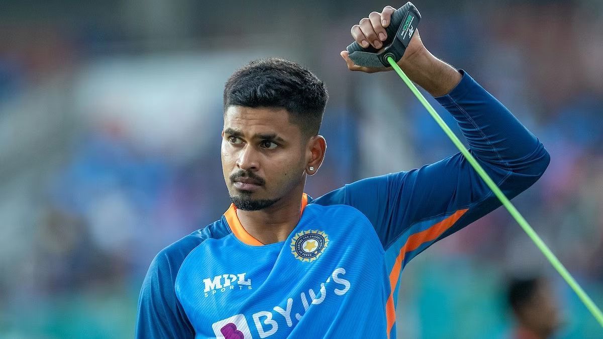 Shreyas Iyer has suffered a back-spasm.