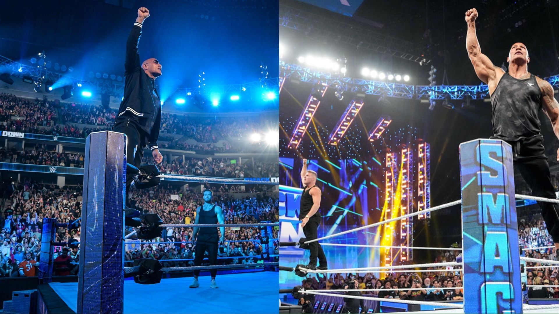 The Rock returned to SmackDown on September 15, 2023.