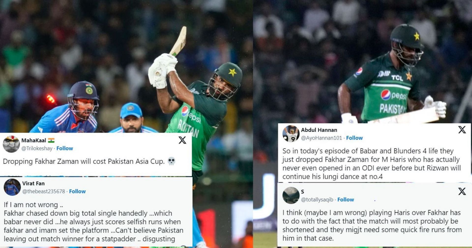 Fakhar Zaman has been in dismal form in the Asia Cup