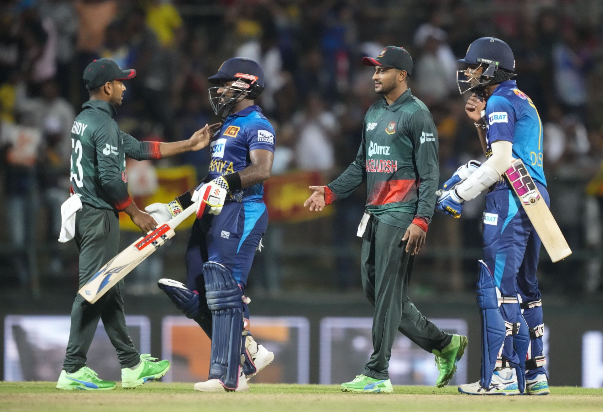 Sri Lanka beat Bangladesh in the last game at Pallekele [Getty Images]