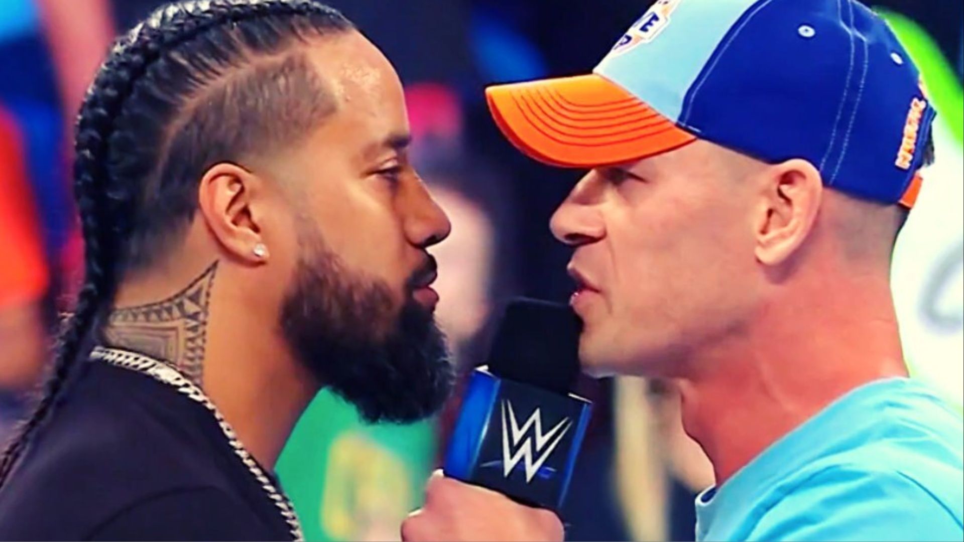 Jimmy Uso and John Cena had a promo battle on WWE SmackDown.