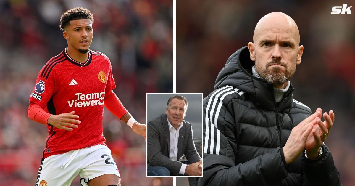 Paul Merson issues verdict on Jadon Sancho-Erik ten Hag saga at Manchester United.