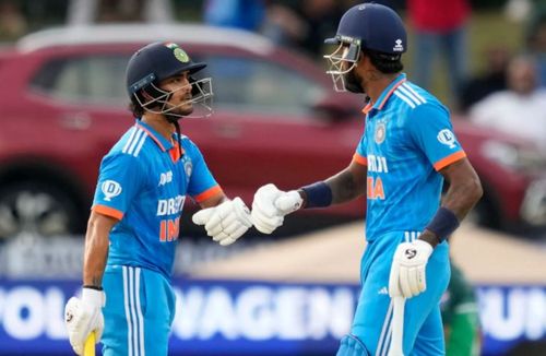 Hardik Pandya and Ishan Kishan resurrected the Indian innings against Pakistan.