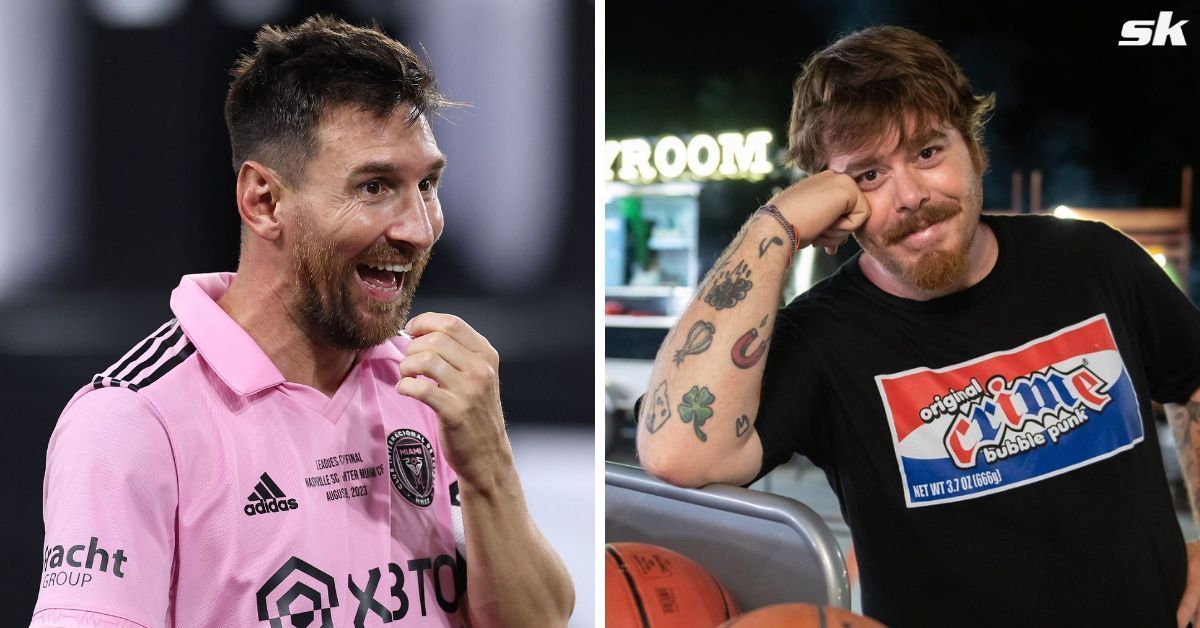 Lionel Messi had an interesting chat with Migue Granados at his home
