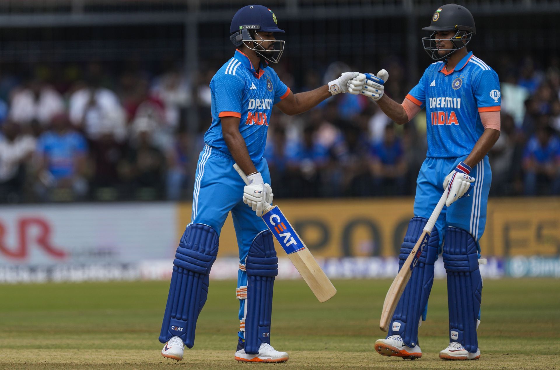 India&#039;s pair of centurions seemed to be struggling with fatigue.