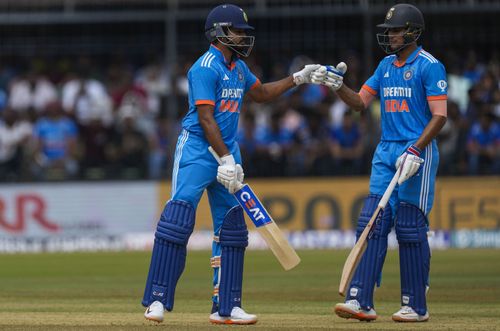 India's pair of centurions seemed to be struggling with fatigue.