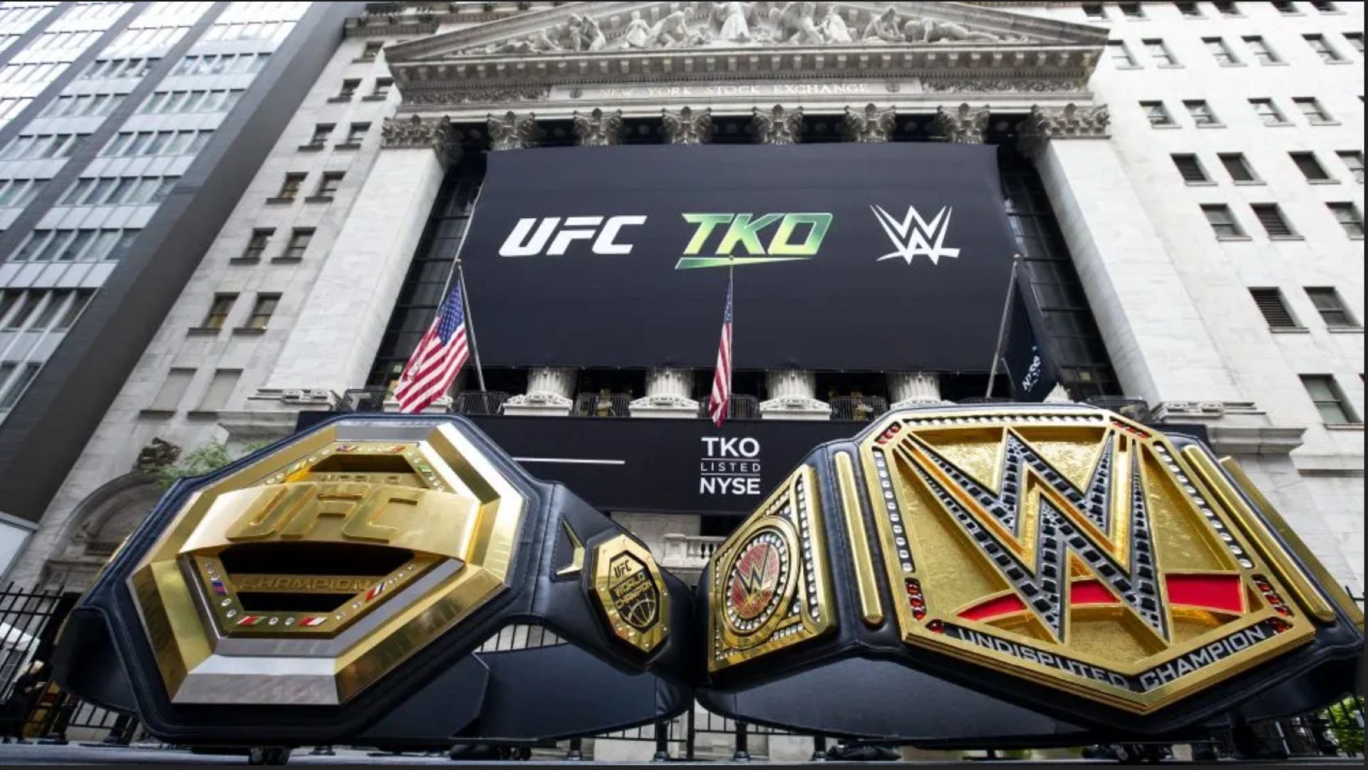 TKO Group Holdings consists of WWE and UFC.