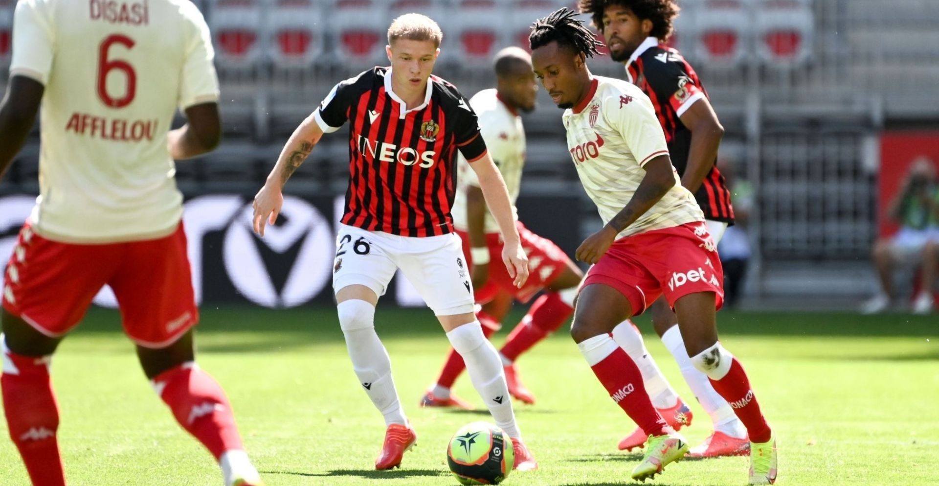 Monaco and Nice will lock horns in the Ligue 1 on Friday