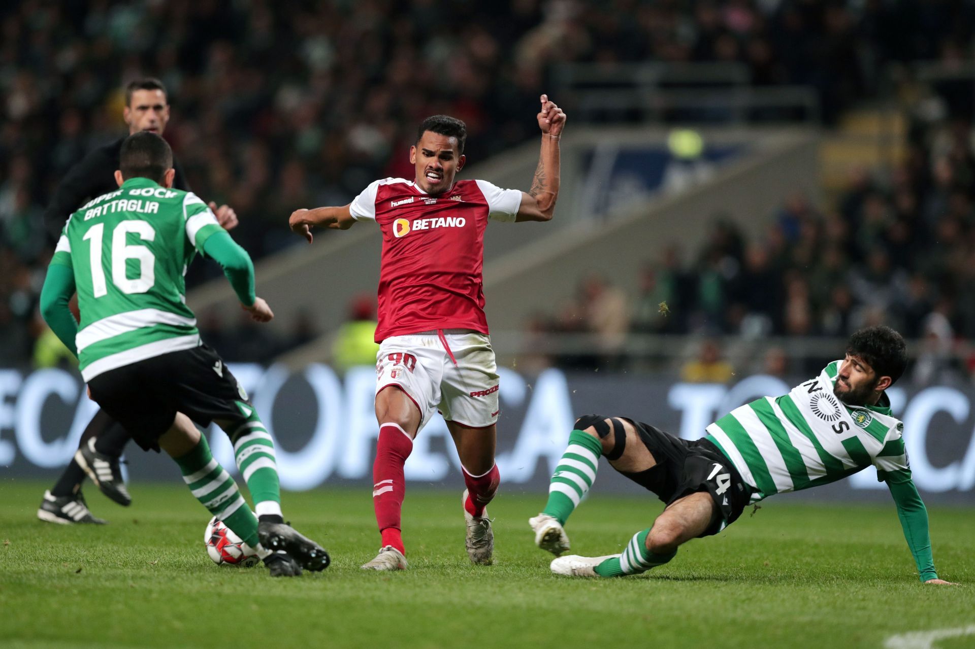 Braga and Sporting lock horns in the Primeira Liga on Sunday
