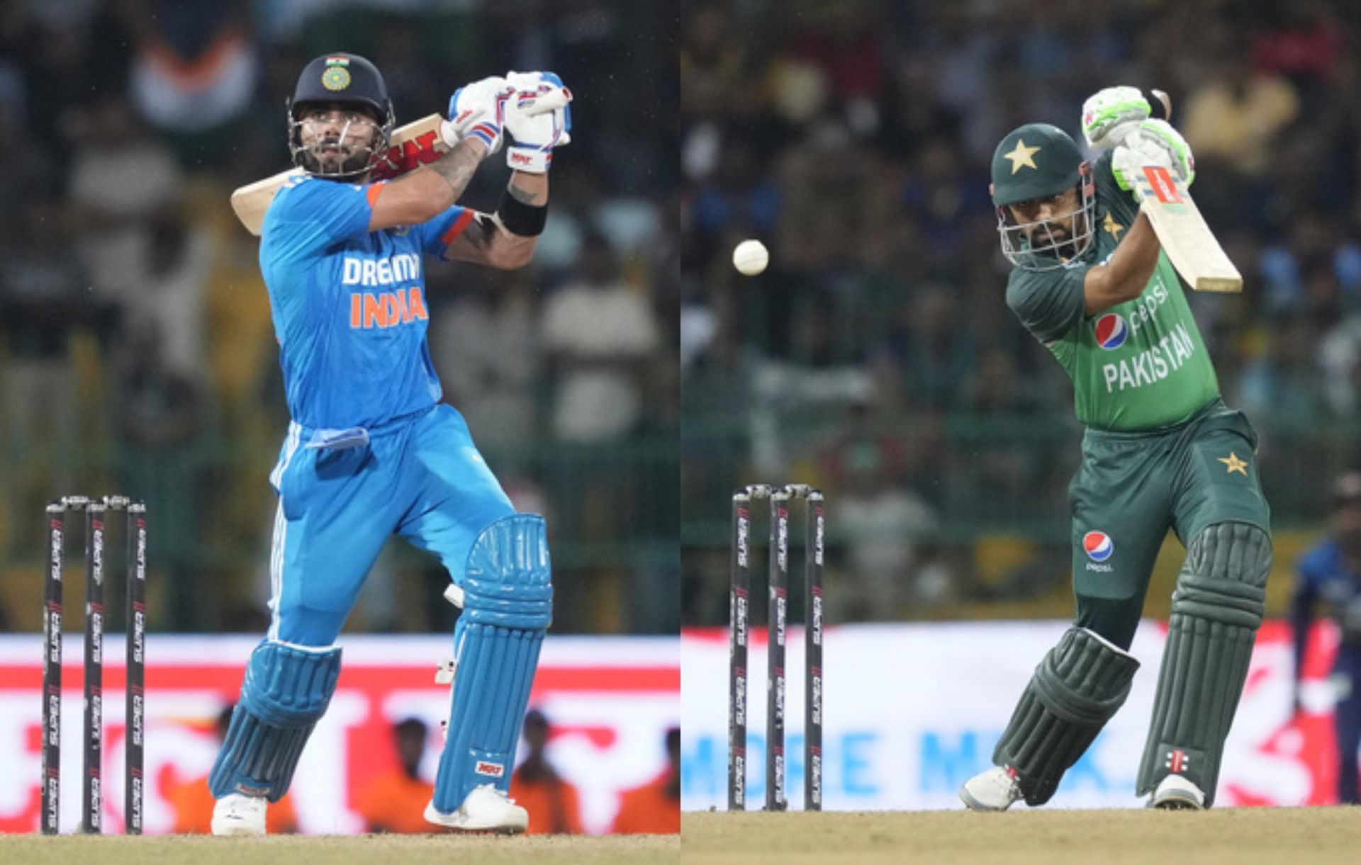 Virat Kohli and Babar Azam