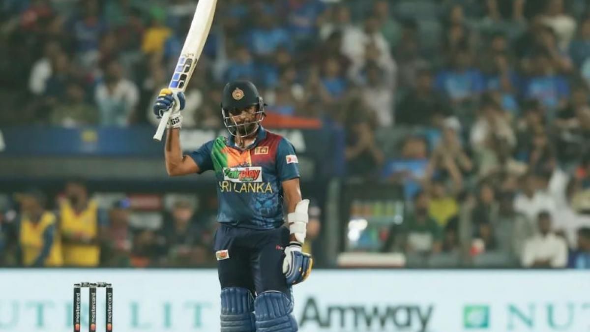 Dasun Shanaka&#039;s innings helped the Lankans put up a fight against India