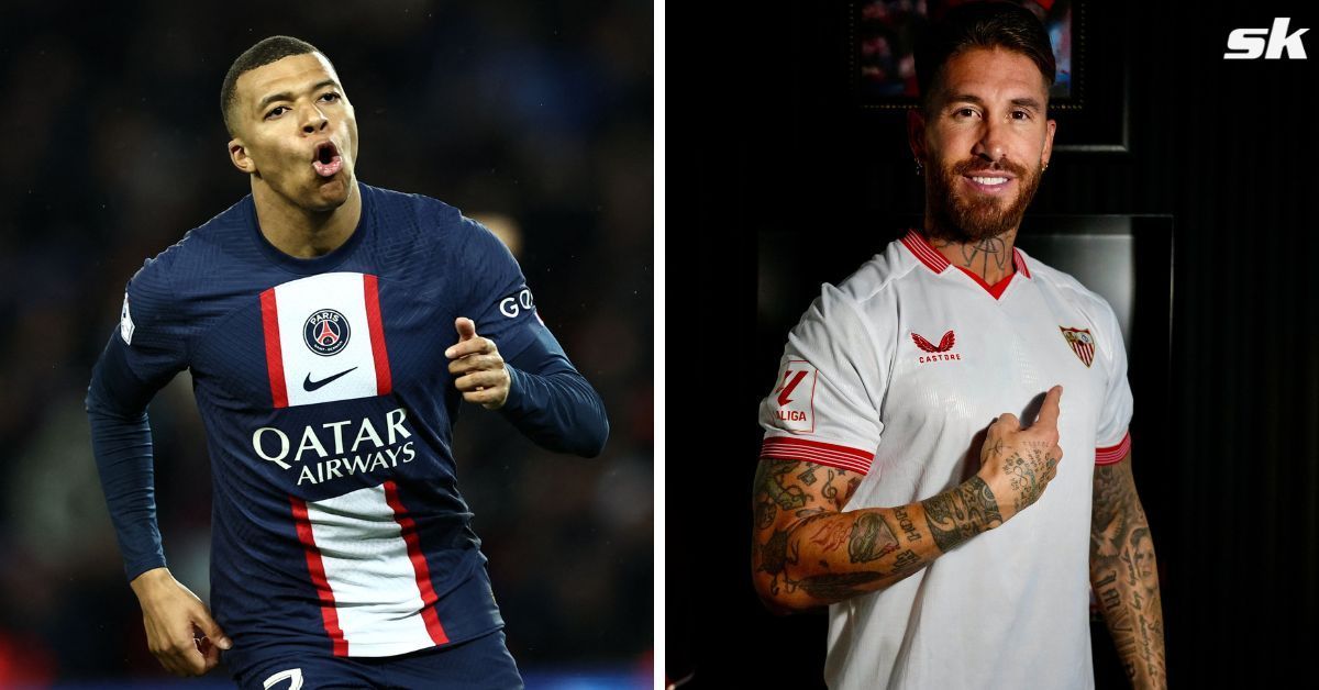 Kylian Mbappe reacted to Sergio Ramos