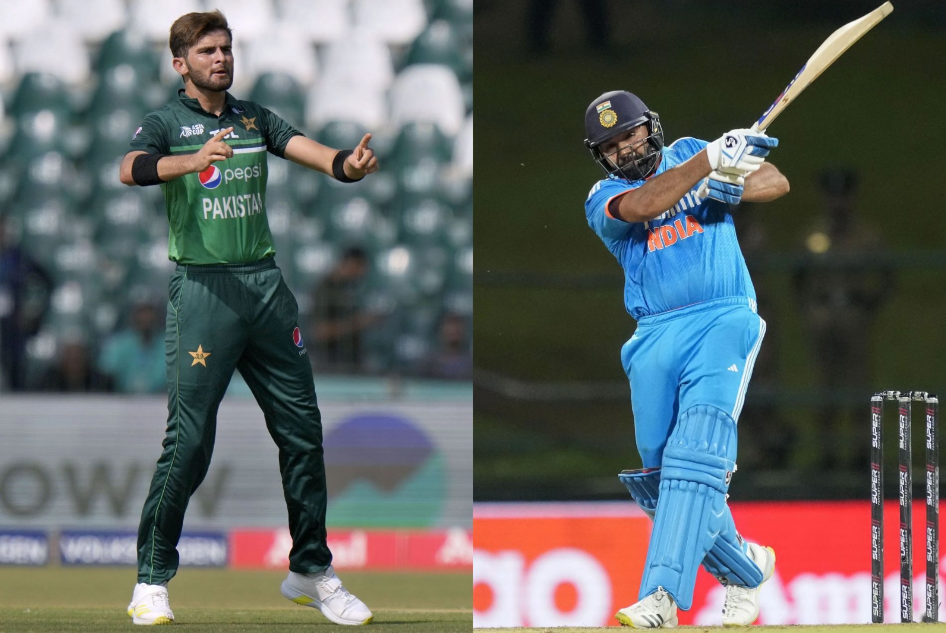 Shaheen Afridi, Rohit Sharma