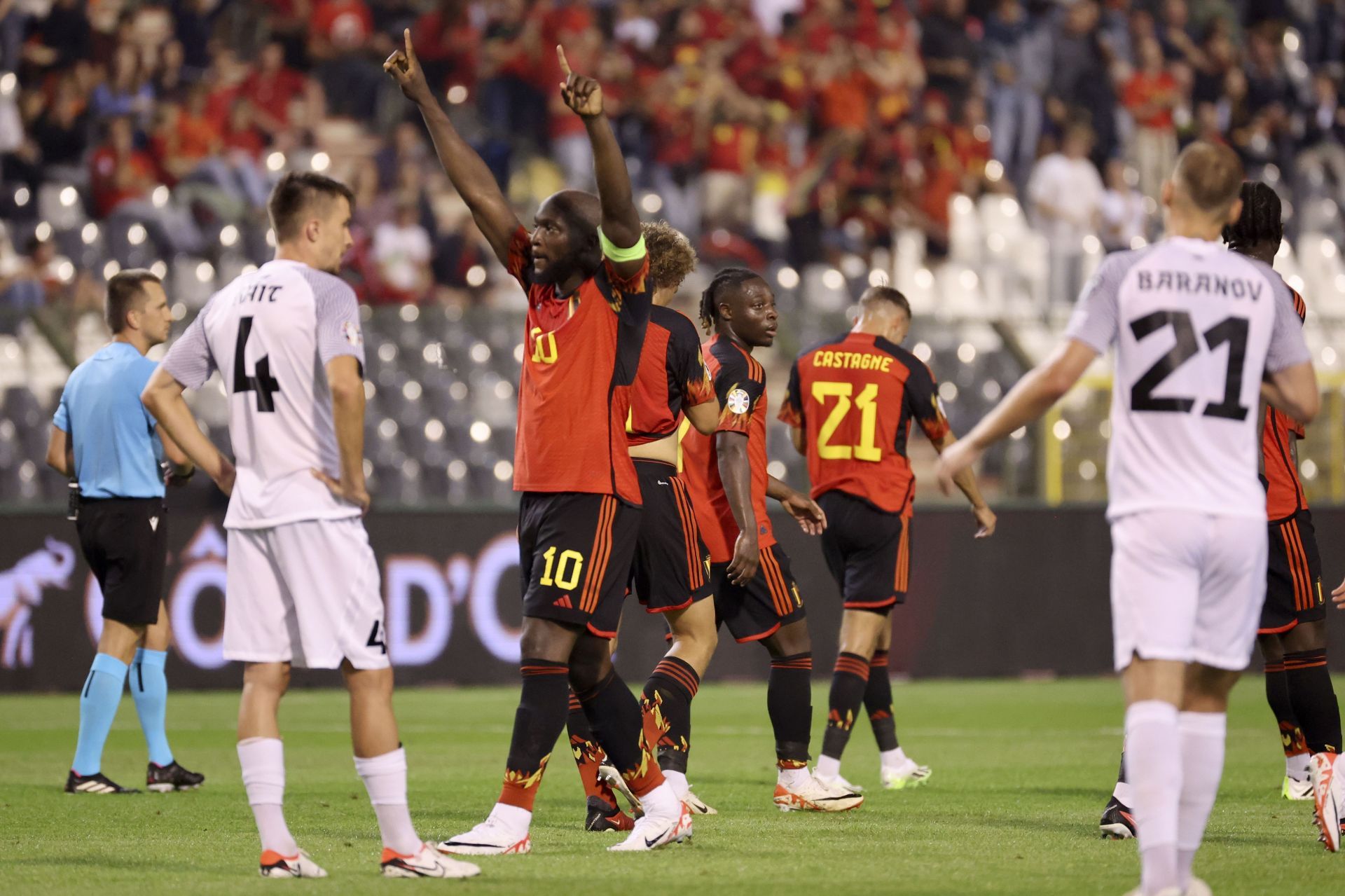 Belgium Estonia Euro 2024 Soccer