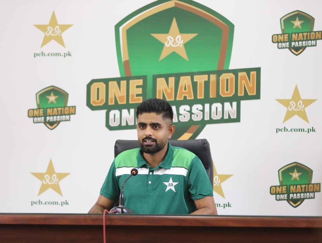 Pakistan skipper Babar Azam. (Image Credits: Twitter)