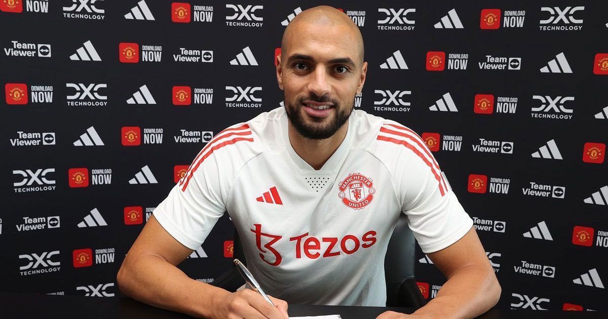 Amrabat has joined Manchester United on a one-year loan deal