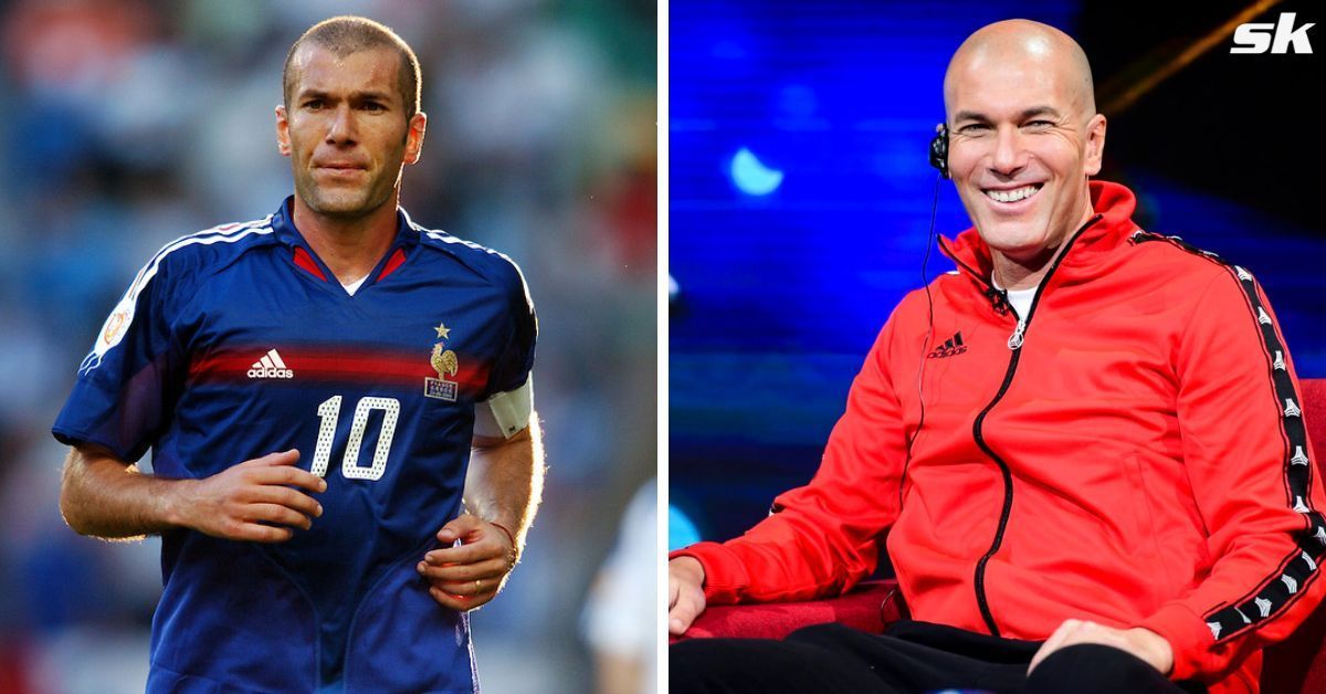 Former Real Madrid midfielder Zinedine Zidane 