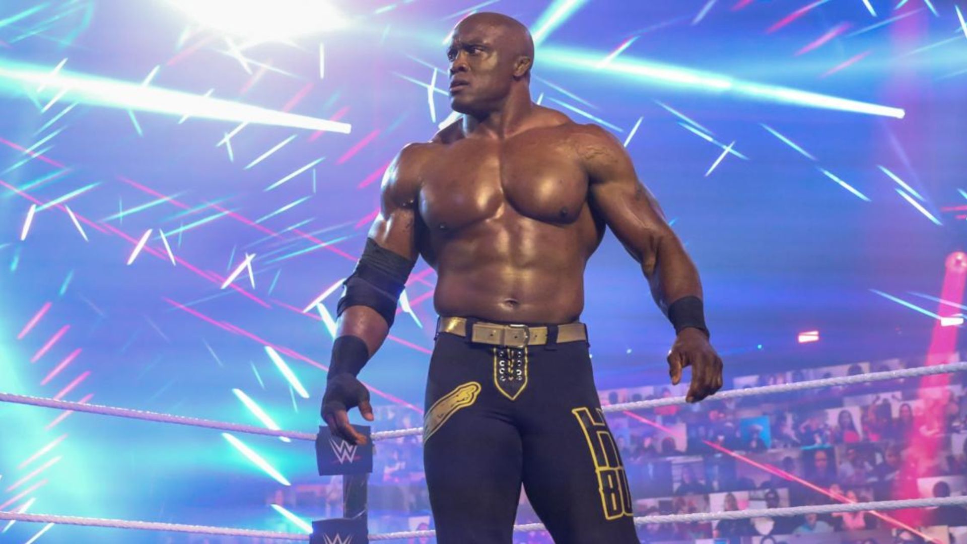 Bobby Lashley in the ring. Image Credits: wwe.com 