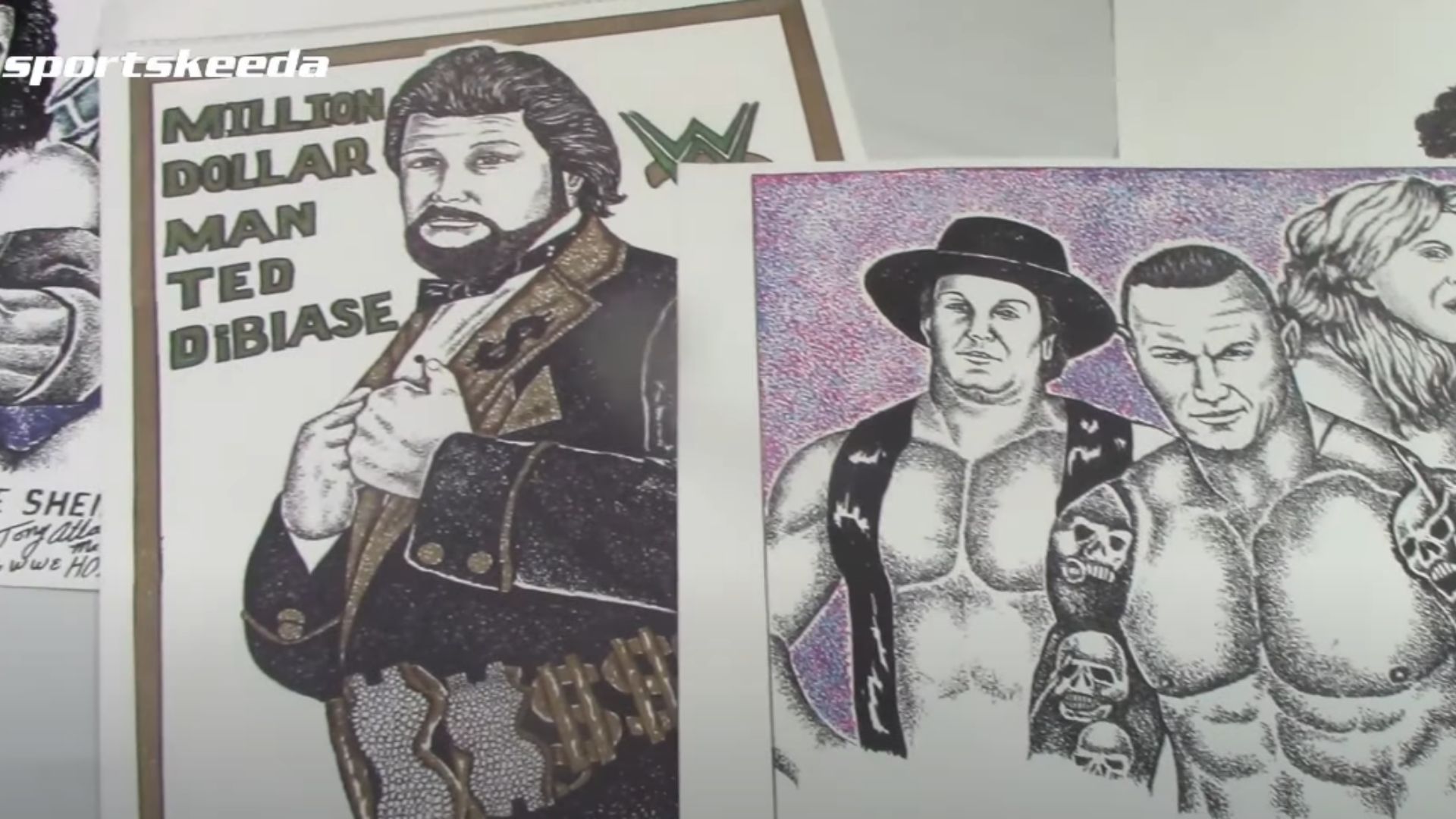 Tony Atlas&#039; drawings