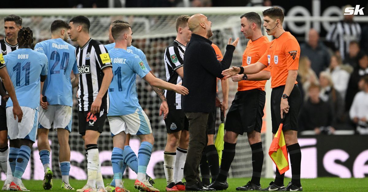 Manchester City crashed out of the EFL Cup after losing to Newcastle.