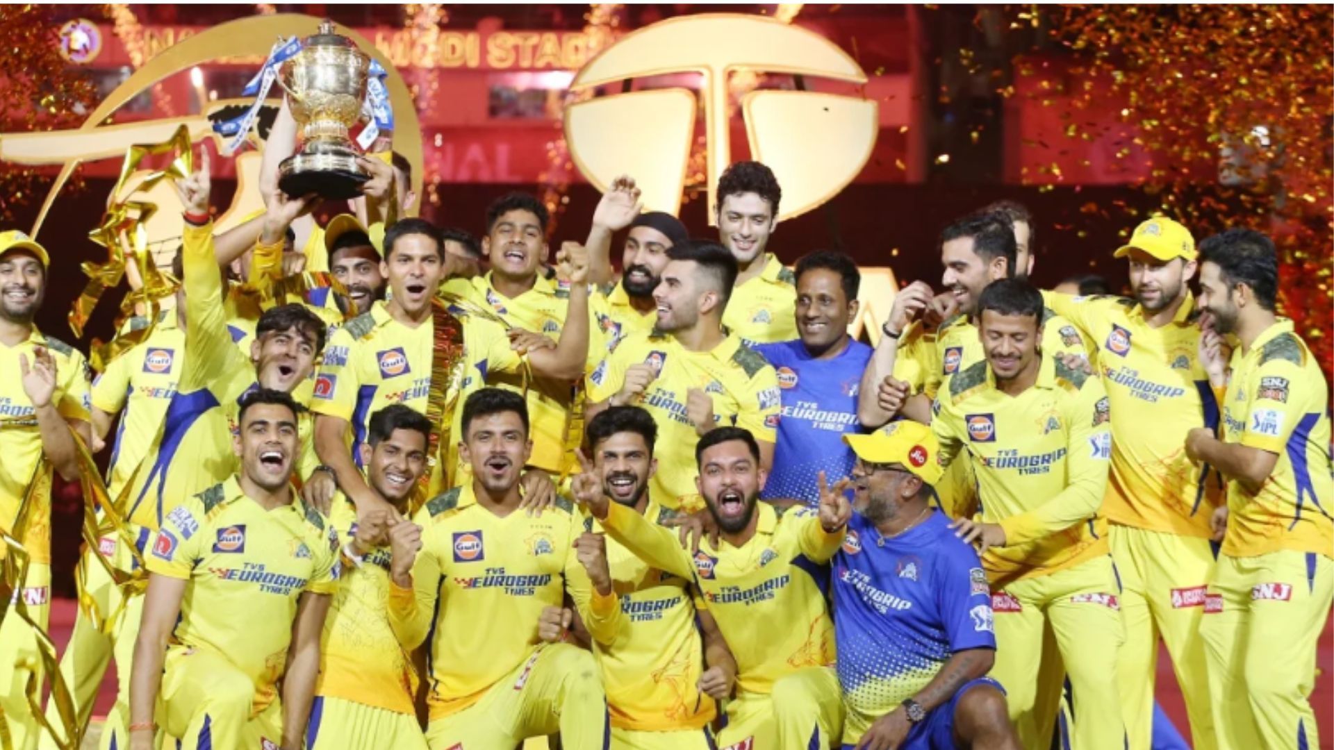 Under Dhoni, CSK won their 5th IOL title in 2023. (Pic: BCCI)